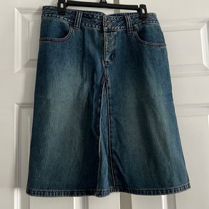 Women’s denim skirt